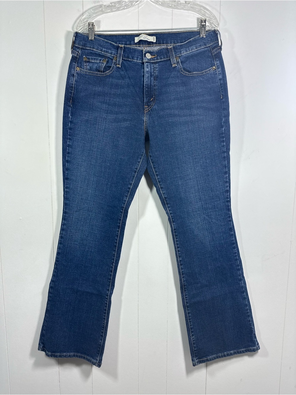 Levis 515 Boot Cut Women’s Size 12M Denim Blue Jeans Stretch Medium Wash